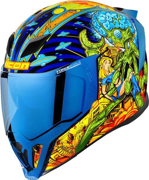 ICON - Airflite Helmet - Bugoid Blitz - Blue
