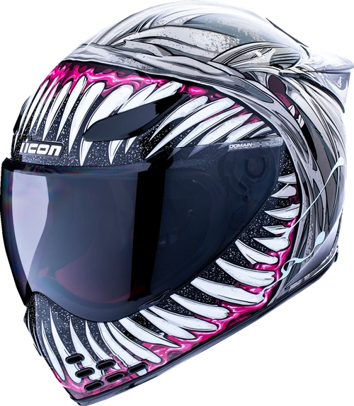 ICON - Domain Helmet - Grand Maw - Gray