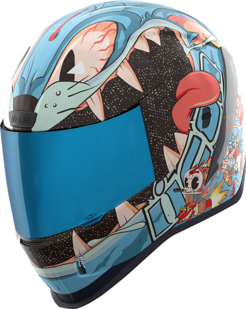 ICON - Airform Helmet - 9 Lives - MIPS - Blue
