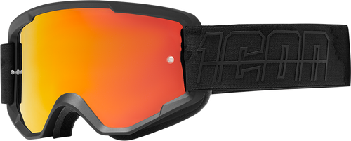 ICON - Airflite Goggle - Black - RST Red Lens