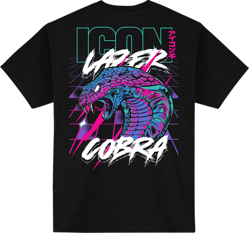 ICON - Lazer Cobra&trade; T-Shirt - Black