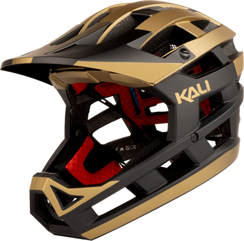 KALI - Invader 2.0 Helmet - Golden - Matte Black/Gold