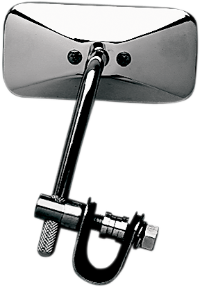 EMGO - 20-34822 - Mirror - Side View - Classic/Rectangle - Standard Stem - Left/Right - Clamp-On - Each
