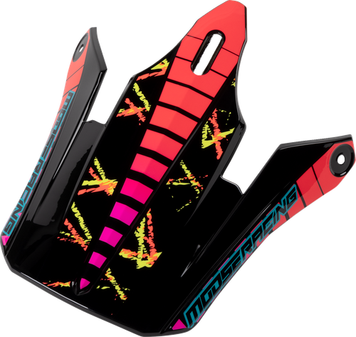 MOOSE OFFROAD - Youth F.I. Peak - Vaporwave - Black/Pink