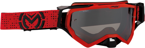 MOOSE OFFROAD - XCR Goggle - Pro Stars - Red/Black