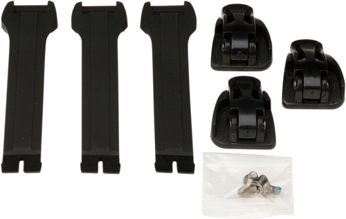 MOOSE OFFROAD - Strap/Buckle Kit - Youth - Long - Black