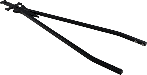 CYCLE VISIONS - CV-8009B - Sissy Bar Stick - Black - 30" Daggertude - Wide