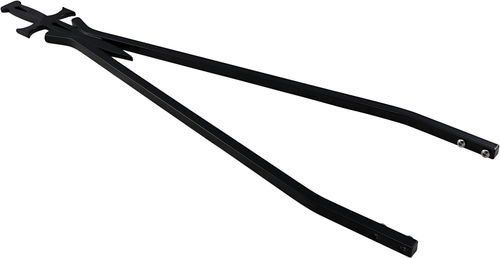 CYCLE VISIONS - CV-8009B - Sissy Bar Stick - Black - 30" Daggertude - Wide