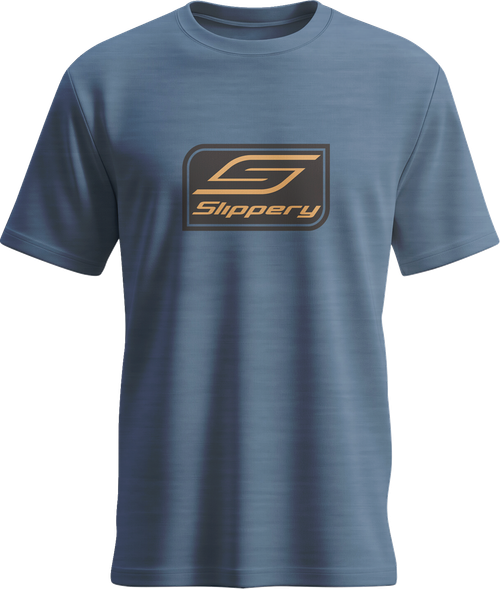 SLIPPERY - Crest T-Shirt