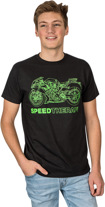 TECMATE - Optimate Speed Therapy T-Shirt - Black