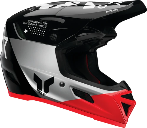 THOR - Reflex Sport Helmet - Strike - MIPS - Black/Red