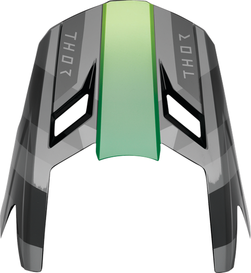 THOR - Fleet Visor Kit - Camber - Black/Green