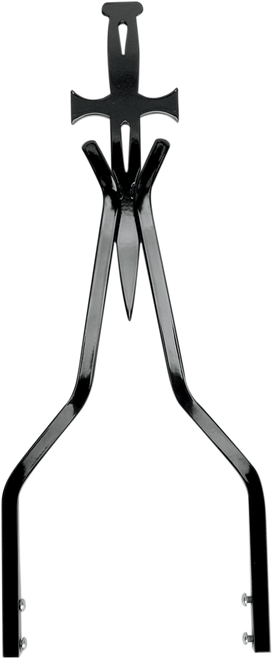 CYCLE VISIONS - CV-8010B - Sissy Bar Stick - Black - 18" Daggertude - Wide