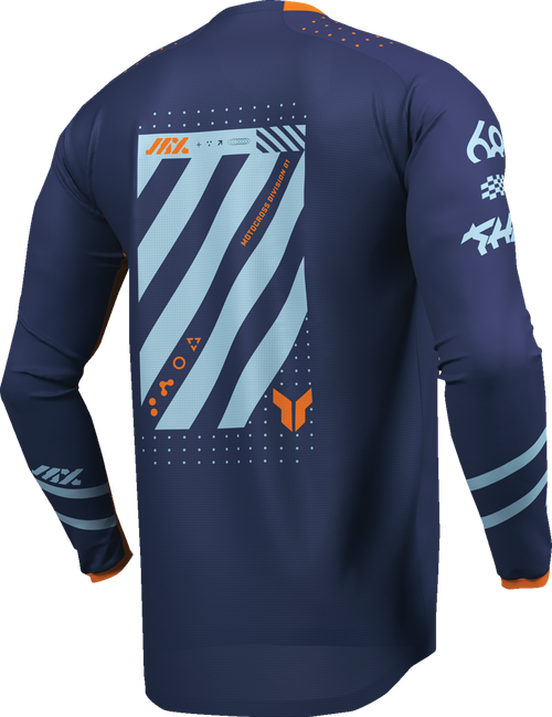 THOR - Youth Launchmode Futura Jersey - Navy/Orange
