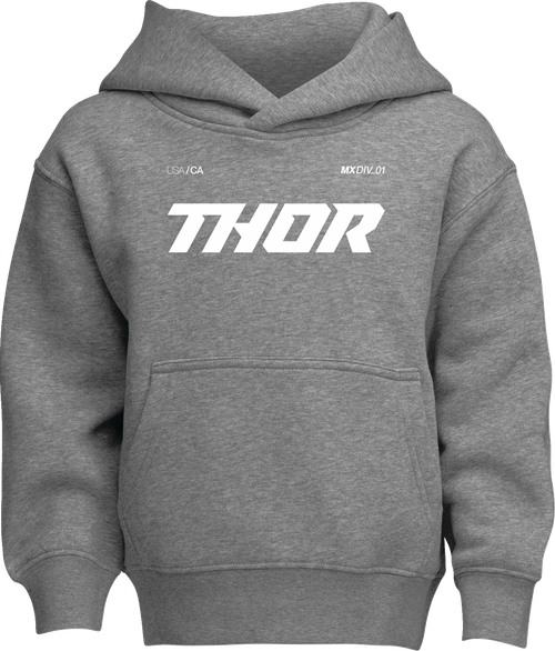 THOR - Youth Brave Pullover Hoodie - Heather Gray