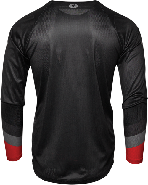 THOR - Assist Long-Sleeve Jersey - Black/Heather Gray