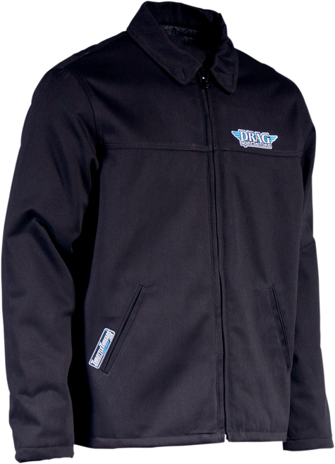 THROTTLE THREADS - Drag Specialties Shop Jacket - Black