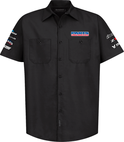 THROTTLE THREADS - Parts Unlimited House 25 Shirt - Black