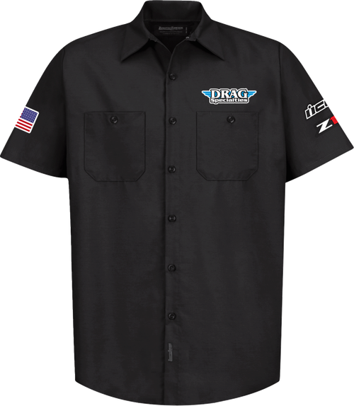 THROTTLE THREADS - Drag Specialties House 25 Shirt - Black