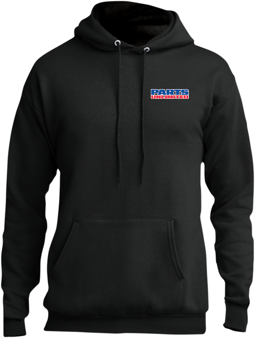 THROTTLE THREADS - Parts Unlimited Hoodie - Black