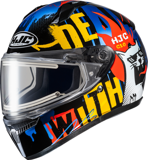 ThreeD - Youth C10 Snow Helmet - Electric - FOP - MC23