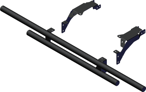 Rear Bumper - Powder-Coated | Black