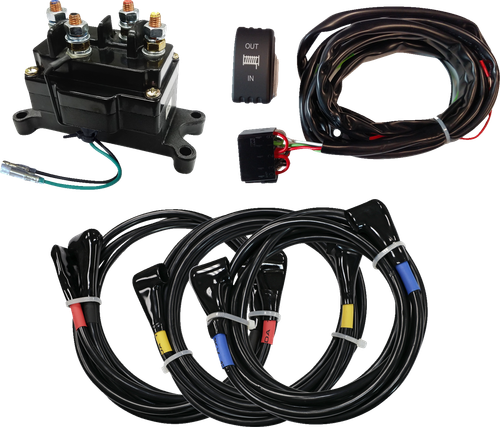 Winch Wiring Kit - Black