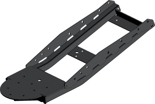 Plow Push Tube - Black | Powder-Coated