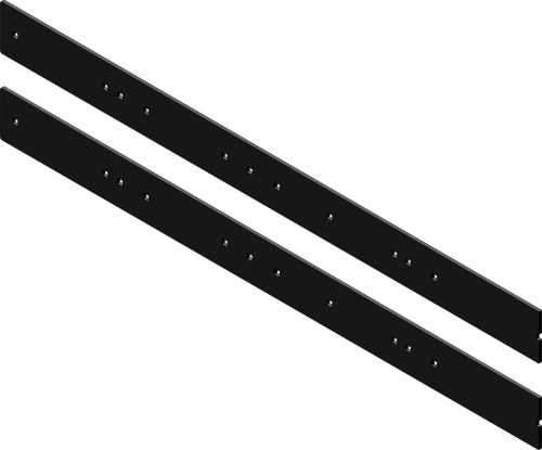Plow Wear Bar - Powder-Coated | Black