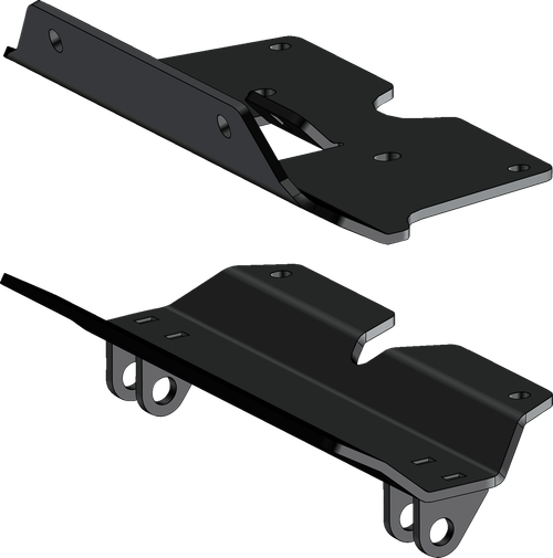 Plow Mounting Kit - Powder-Coated | Black