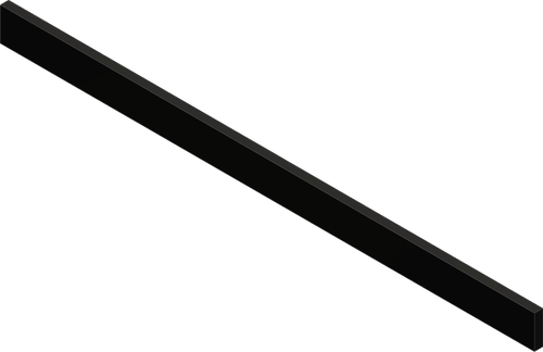 Plow Wear Bar - Black