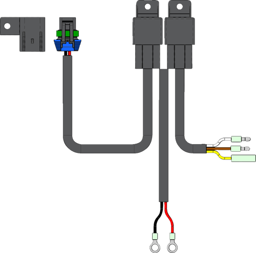 Actuator Relay Harness - Black