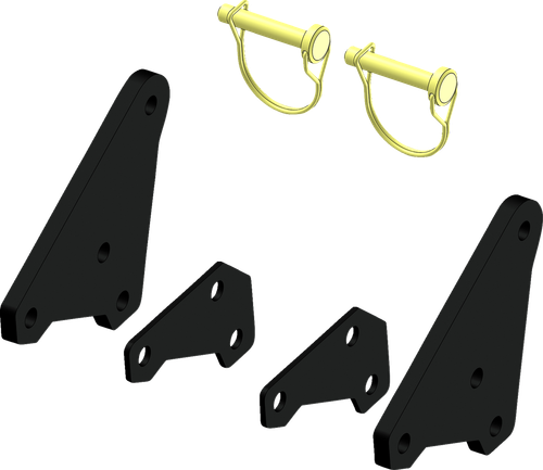 Plow Mounting Kit - Powder-Coated | Black | Yellow