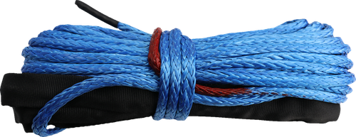 Winch Synthetic Rope - Black | Blue