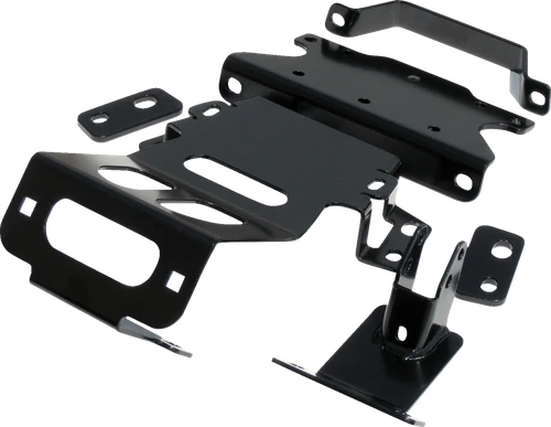 Winch Mounting Kit - Powder-Coated | Black