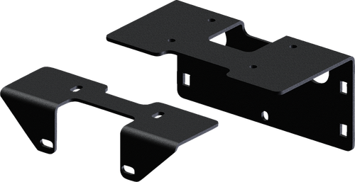 Winch Mounting Kit - Black | Powder-Coated