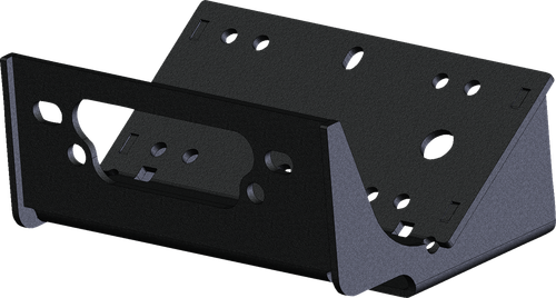 Winch Mounting Kit - Black | Powder-Coated