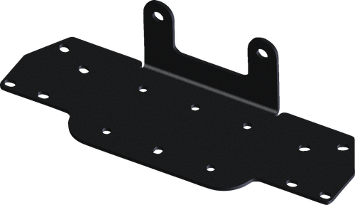 Winch Mounting Kit - Black | Powder-Coated