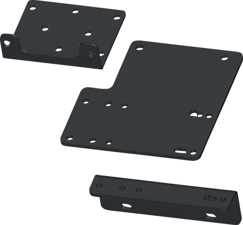 Winch Mounting Kit - Black | Powder-Coated