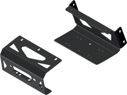 Winch Mounting Kit - Black | Powder-Coated