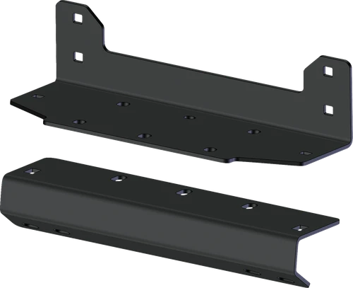 Winch Mounting Kit - Black | Powder-Coated