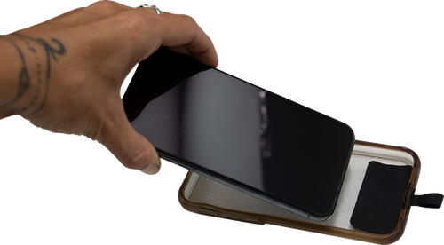 iOmounts Phone Tether - Flat | Black