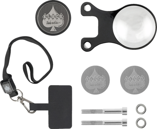 iOmounts Accessory Mount - Black | Silver