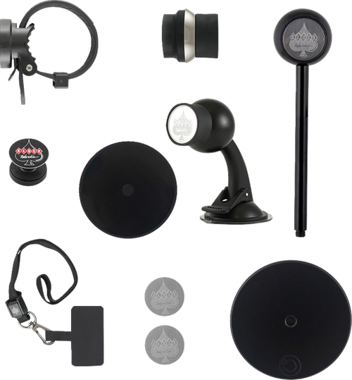iOmounts Phone | Mount Adapter - Flat | Black