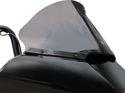 Flare Windshield Trim - Black | Gloss