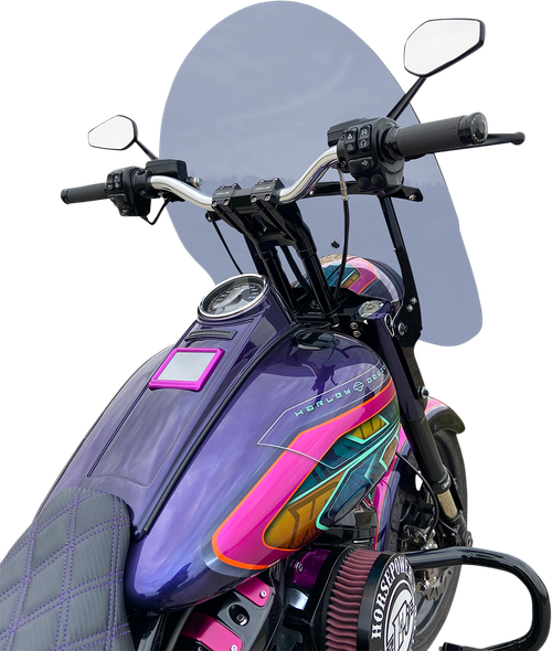 Billboard Flare Tourer Windshield - Dark Smoke