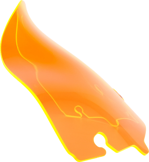 Ice Kolor Flare Cruiser Windshield - Orange