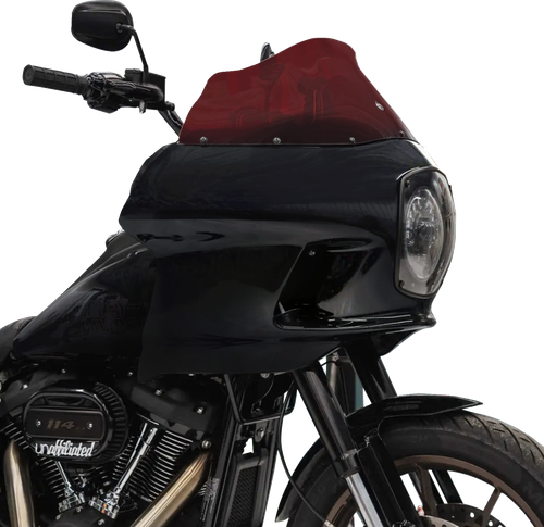 Kolor Flare Cruiser Windshield - Red