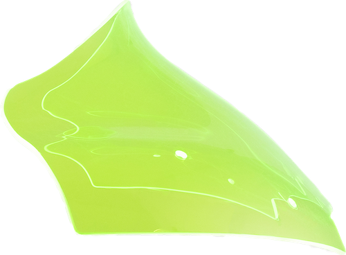 Ice Kolor Flare Cruiser Windshield - Green