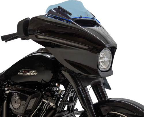 Ice Kolor Flare Cruiser Windshield - Blue